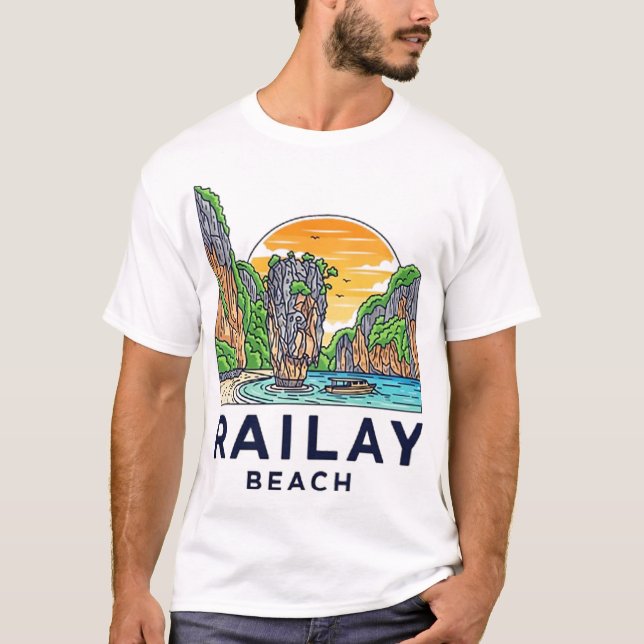 Railay Strand T Shirt (Framsida)