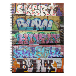 Railcar Graffiti Notebook Anteckningsbok