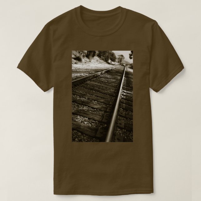 Railroad Tracks 4 T Shirt (Design framsida)