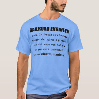 RailroadEngineer någon som löser ett problem du sk T Shirt