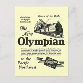 Rails drottning - New Olympian 1929 Vykort