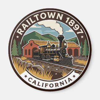 Railtown 1897 State Historic Park Kalifornien Magnet