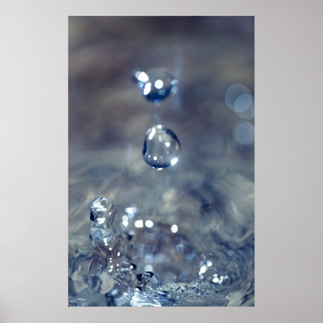 Rain är ljud i ett piano poster (Framsidan)