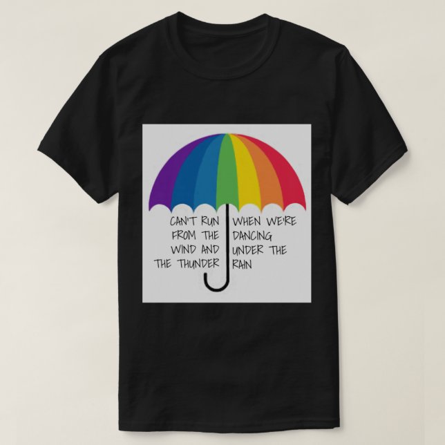 Rain Ben Platt T Shirt (Design framsida)