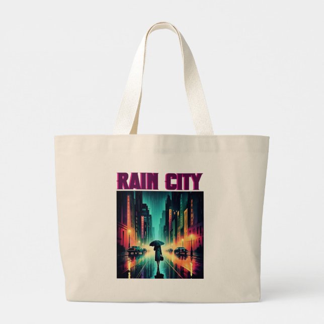 Rain City Jumbo Tygkasse (Baksida)