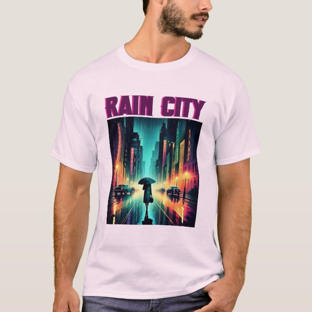 Rain City T Shirt (Framsida)