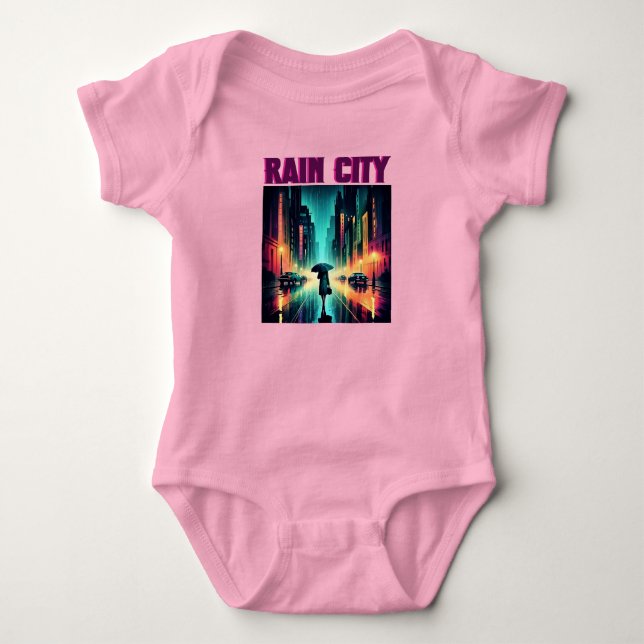 Rain City T Shirt (Framsida)