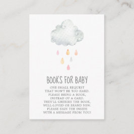 Rain Cloud Books för babyflicka medföljande kort