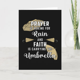 Rain Cloud Umbrella Weather RainDrop Rainy Gift Kort