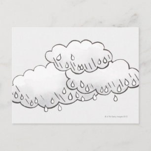 Rain Clouds Vykort