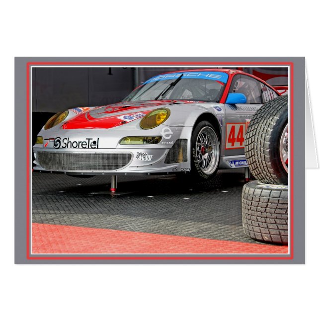 Rain Däck Hälsningskort (Framsidan Horizontal)