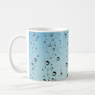 Rain Drop Vatten Vapor Dew Steam Kaffemugg