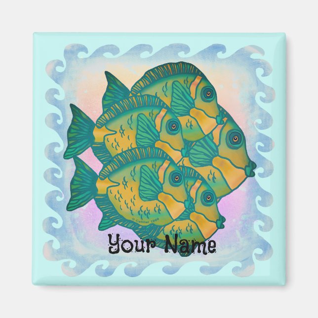 Rain Forest Fish Magnet (Framsidan)