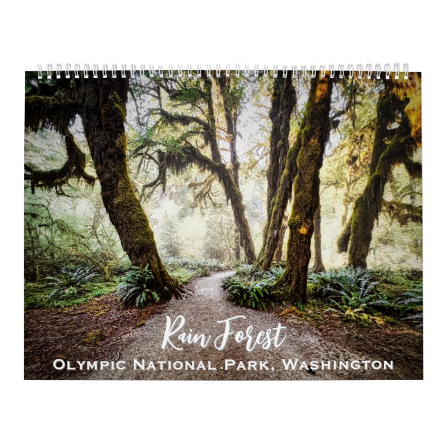 Rain Forest ・ Olympic National Park, Washington Kalender (Omslag)