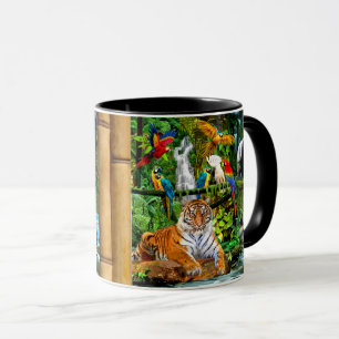 RAIN FOREST WILDLIFE MUGG