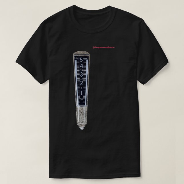 Rain Gage T Shirt (Design framsida)