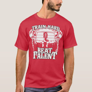 RAIN HARD BEA ALEN Fitness Weightlift Bodybuild T Shirt