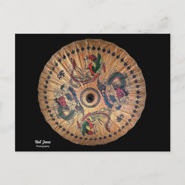 Rain i Vietnam Helg Vykort (Framsida)