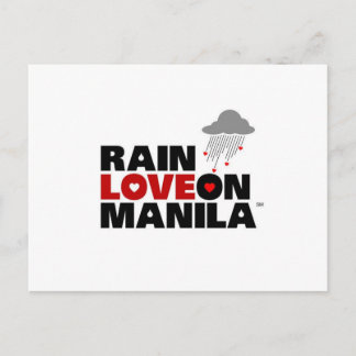 Rain Kärlek på Manila vykort