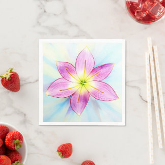 Rain Lily napkins Pappersservett
