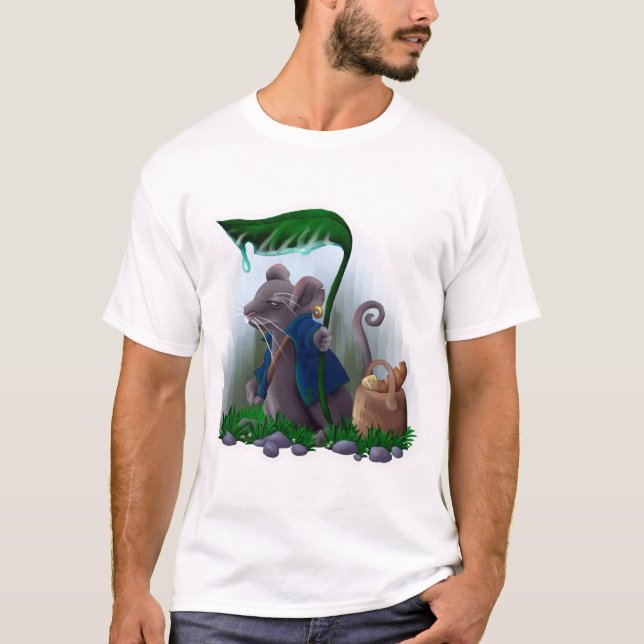 Rain Mouse |  T Shirt (Framsida)