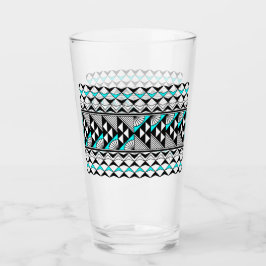 Rain och Sol i turkos Glaskopp