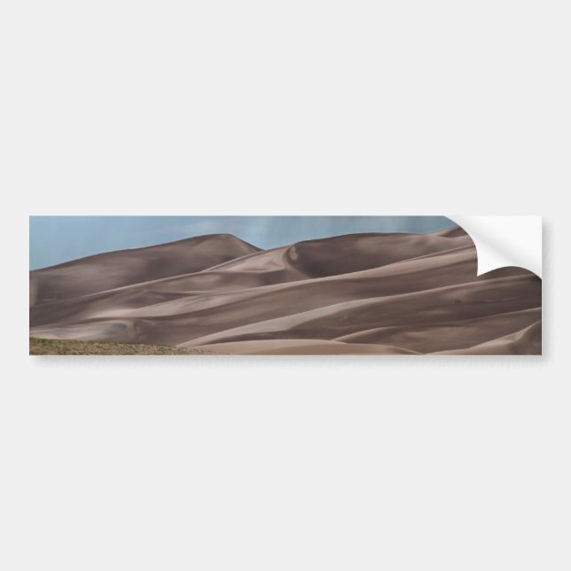 Rain på Underbara Sand Dunes Bildekal (Framsidan)