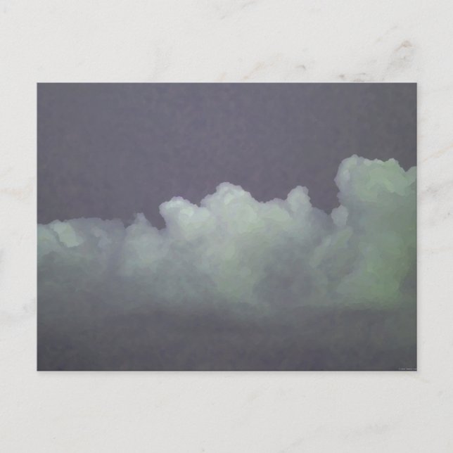 "Rain Puffs" - vykort (Framsida)
