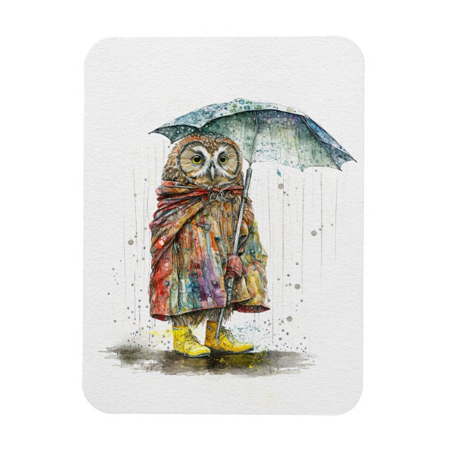 Rain Rain Go Away Magnet (Vertikal)