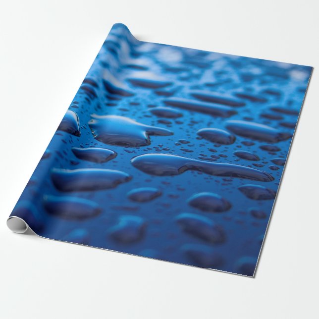 Rain rainbeads vatten regndroppar presentpapper (Utrullad)
