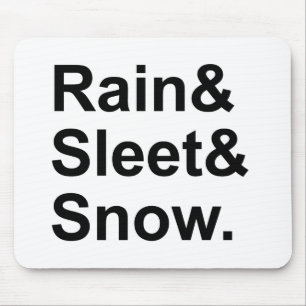 Rain Sleet Snö   Postal Weather Villkor Musmatta