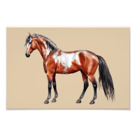 Rain Spirit - Pferd, stehend - Poster,  Fototryck