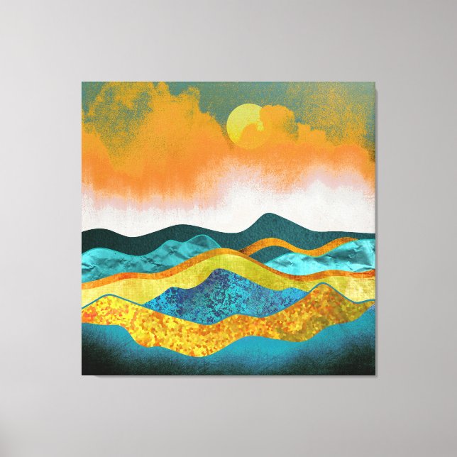 Rain Storm Canvastryck (Framsida)