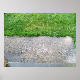RAIN-utskrift Poster