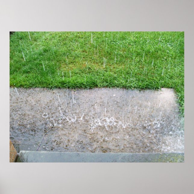 RAIN-utskrift Poster (Framsidan)