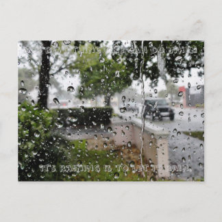 Rain-vykort Vykort