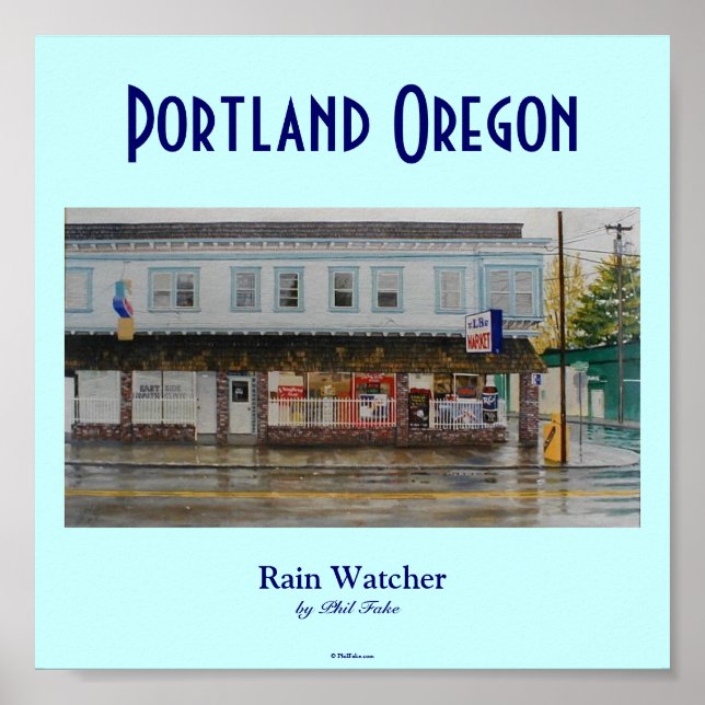 Rain Watcher poster (Framsidan)