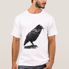 Rain Whispers, Raven Wisdom T Shirt