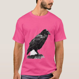 Rain Whispers, Raven Wisdom T Shirt