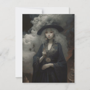 Rain Witch Vykort