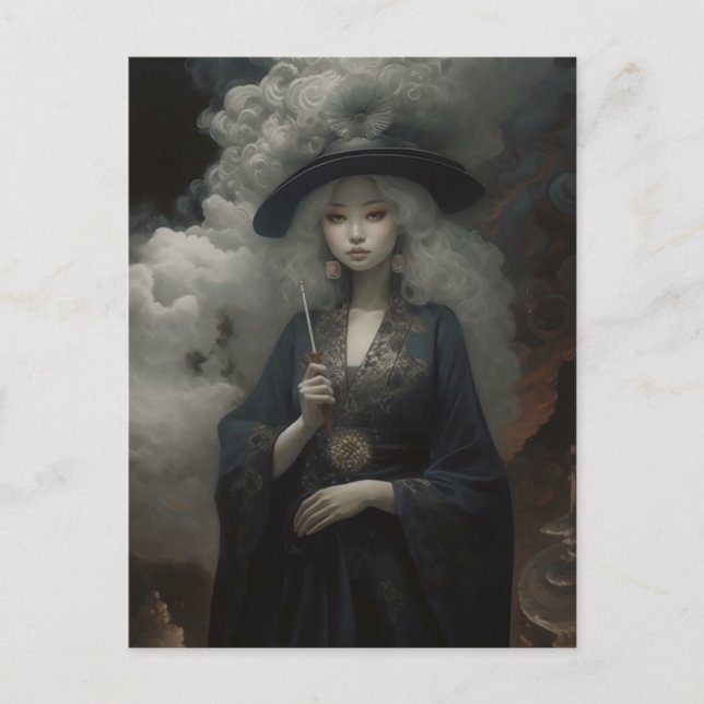 Rain Witch Vykort (Framsida)