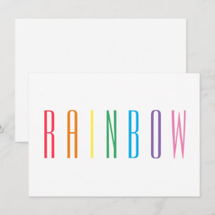 RAINBOW 4.5x6.25-platta kort