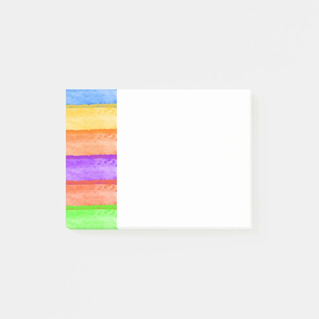 Rainbow 4x3 Post IT Notes Post-it Block (Framsida)