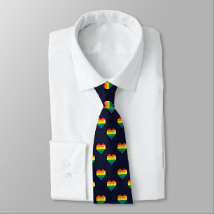 Rainbow 8 Bit Heart Mönster Slips
