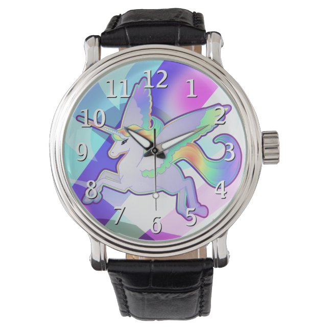 Rainbow Alicorn Armbandsur (Framsida)