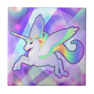 Rainbow Alicorn Kakelplatta