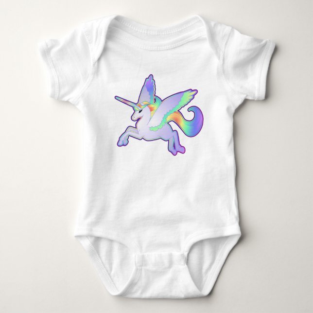Rainbow Alicorn T-shirt (Framsida)
