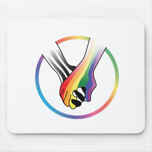 Rainbow & Ally Mousepad Musmatta (Framsidan)
