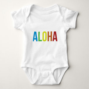 Rainbow Aloha T-shirt