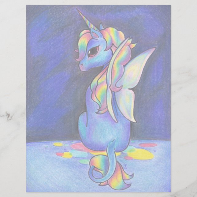 Rainbow Älva Unicorn (Framsida)